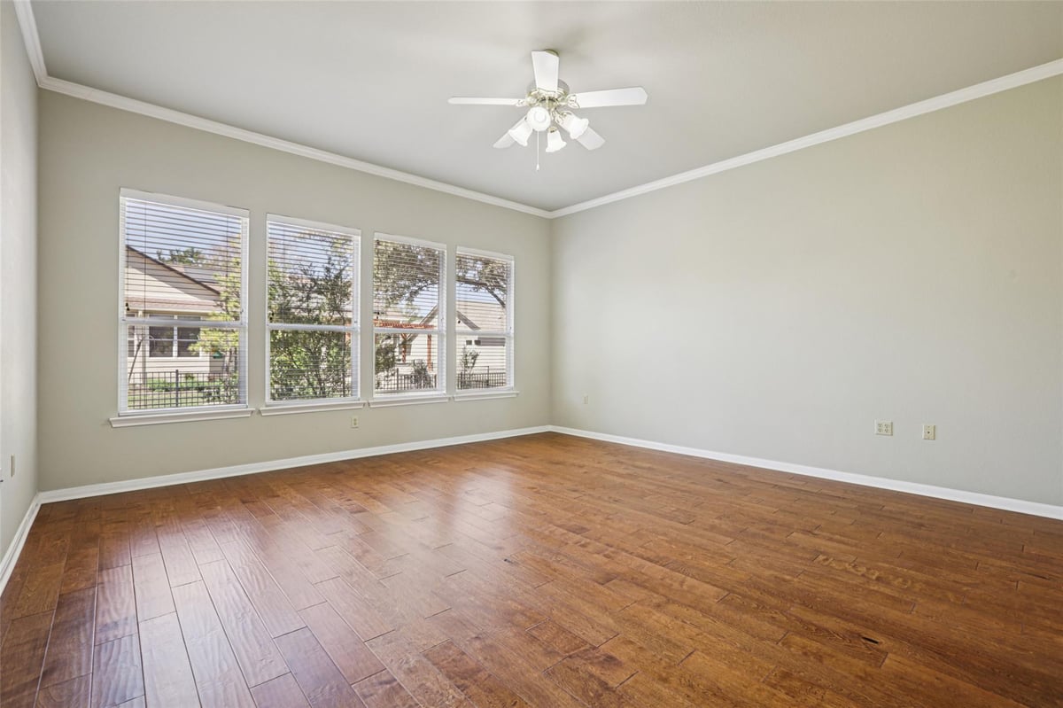 Primary bedroom at 106 Whippoorwill Way - 3 bed 3 bath home