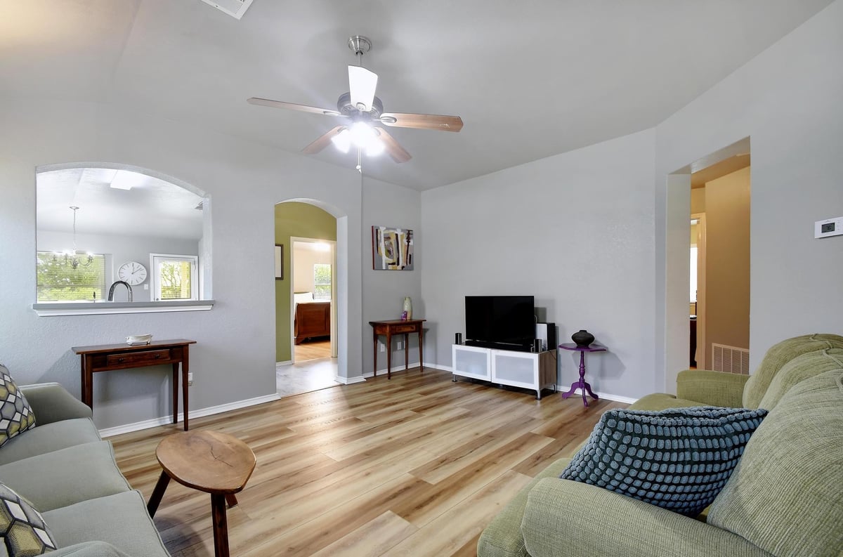 Primary bedroom at 106 Wild Plum - 3 bed 2 bath home