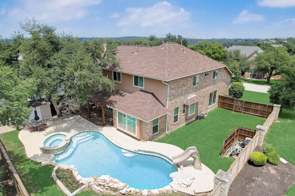 View 10601 Little Wind Cv in River Place Sec 04 10601 Little Wind Cv - front exterior - Luxury home in River Place Sec 04, Austin, TX
