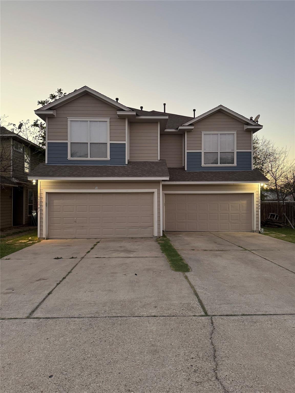 Living area at 10608 Plains Trl Unit #B - White Plains Sec 3 Resub Of Lo, Austin, TX