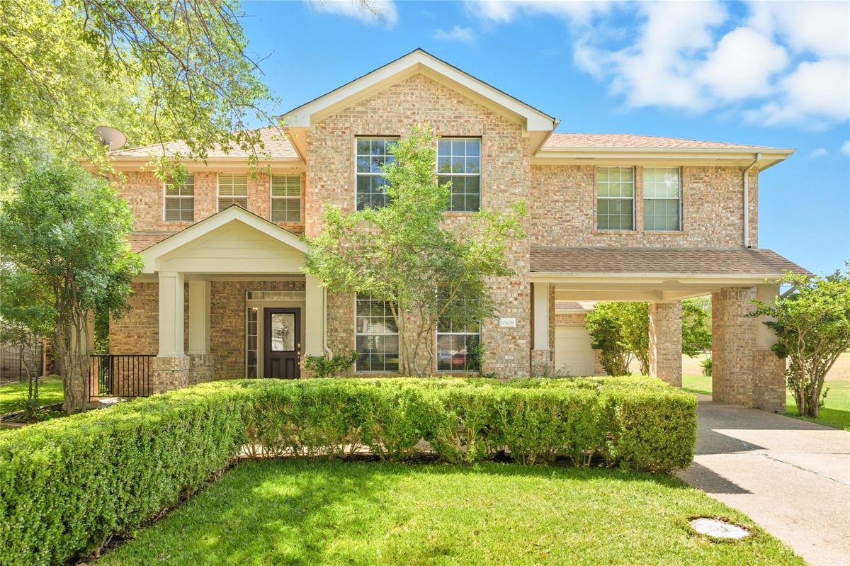 View 10608 PORTRUSH Ct in Onion Creek Add 10608 PORTRUSH Ct - front exterior - Luxury home in Onion Creek Add, Austin, TX