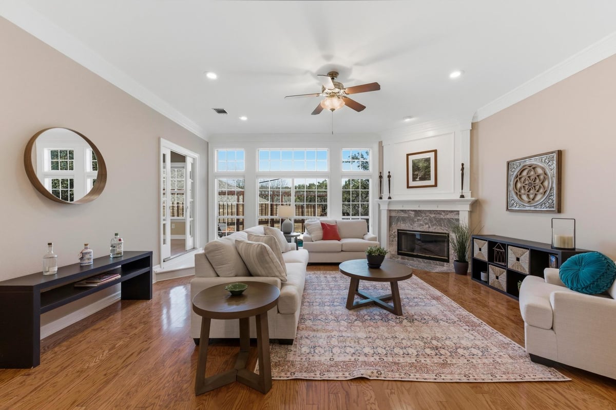 Primary bedroom at 10609 Skyflower Dr - 4 bed 3 bath home