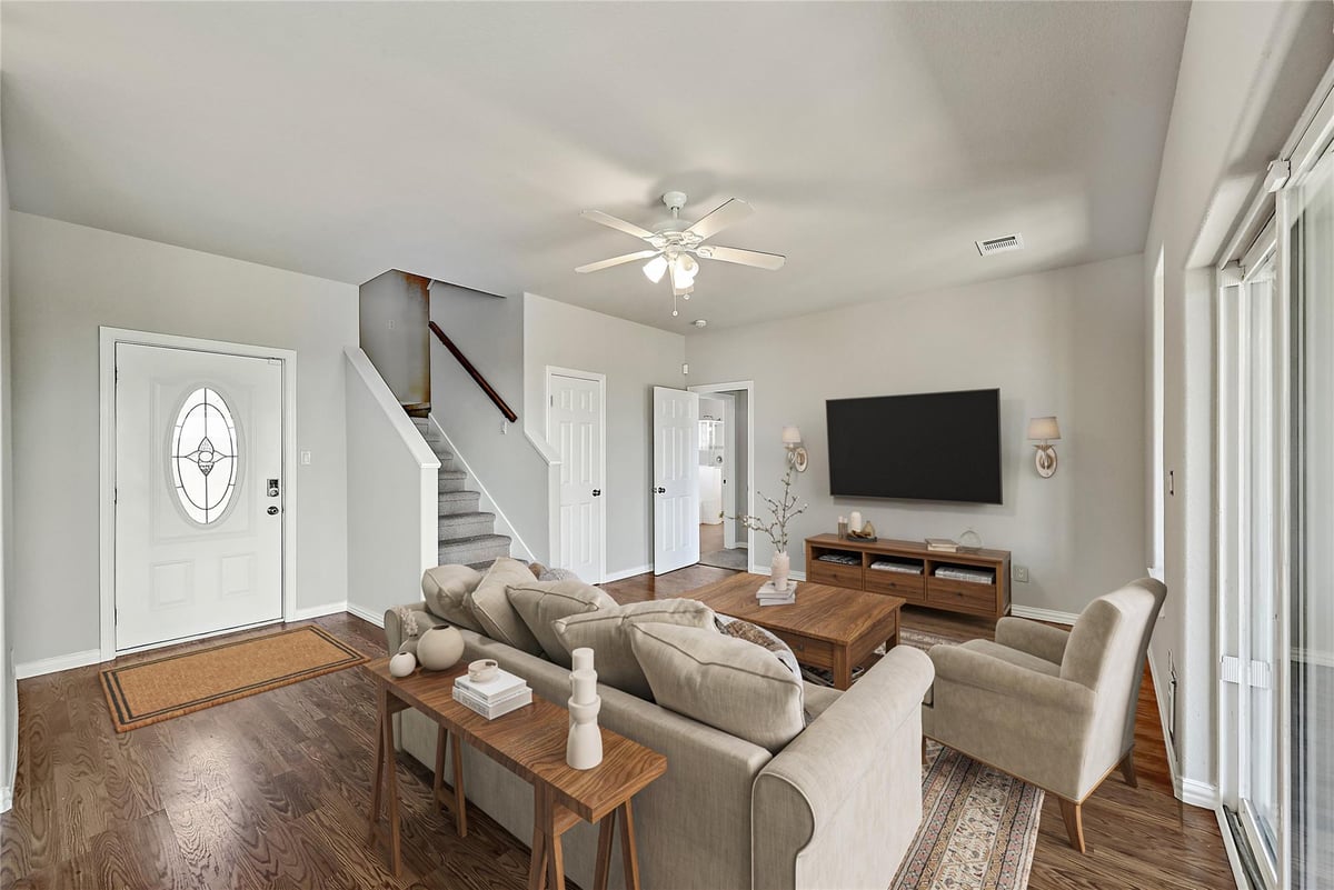 Primary bedroom at 10613 Turkey Bend Dr - 4 bed 2 bath home