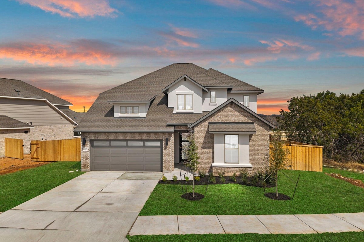 View 1065 Sonata Pl in Sauls Ranch East 1065 Sonata Pl - front exterior - Luxury home in Sauls Ranch East, Round Rock, TX