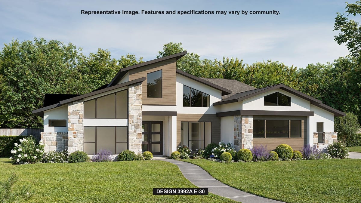1068 Conastoga Ct - front exterior - Luxury home in Creek Of Driftwood, Driftwood, TX