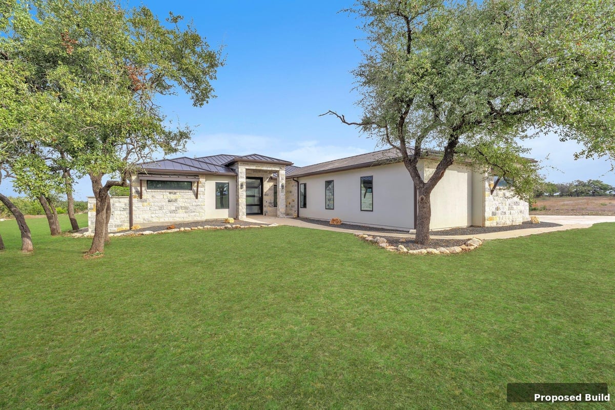 View 107 Comanche Agate in Horseshoe Bay West 107 Comanche Agate - front exterior - Luxury home in Horseshoe Bay West, Horseshoe Bay, TX