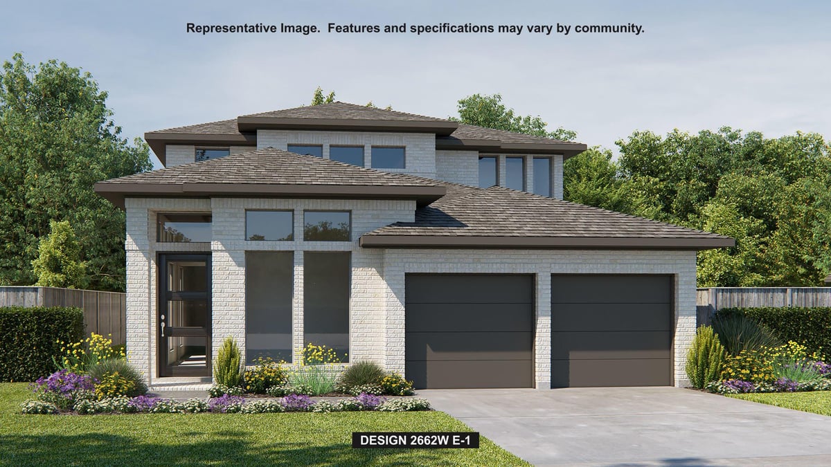 107 Flowing Gratitude LN - front exterior - Luxury home in Woodside, Georgetown, TX