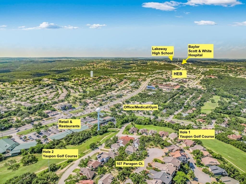Living area at 107 Paragon Ct - Lakeway Sec Clusters 28 05, Lakeway, TX