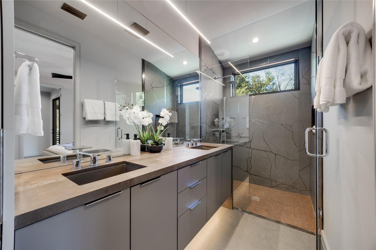 Bathroom at 107 W Johanna St Unit #A - 3 bed 2 bath home