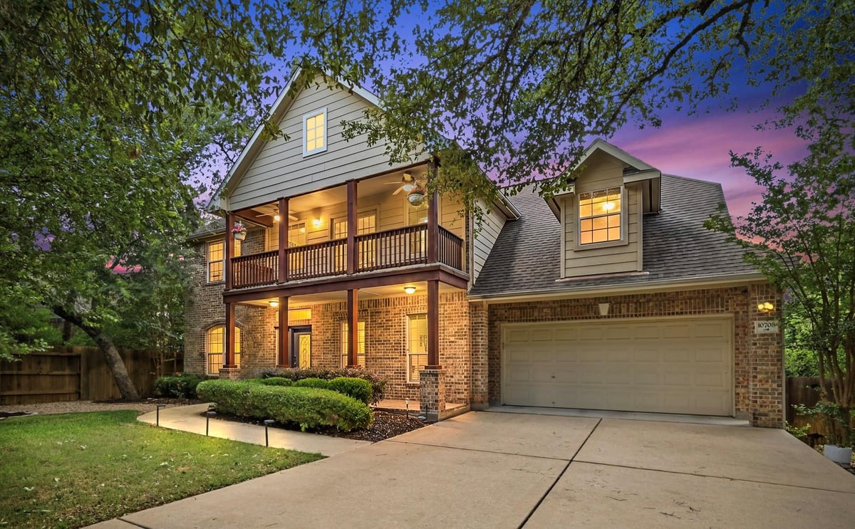 View 10708 Natick LN in Circle C Ph B Sec 21 10708 Natick LN - front exterior - Luxury home in Circle C Ph B Sec 21, Austin, TX