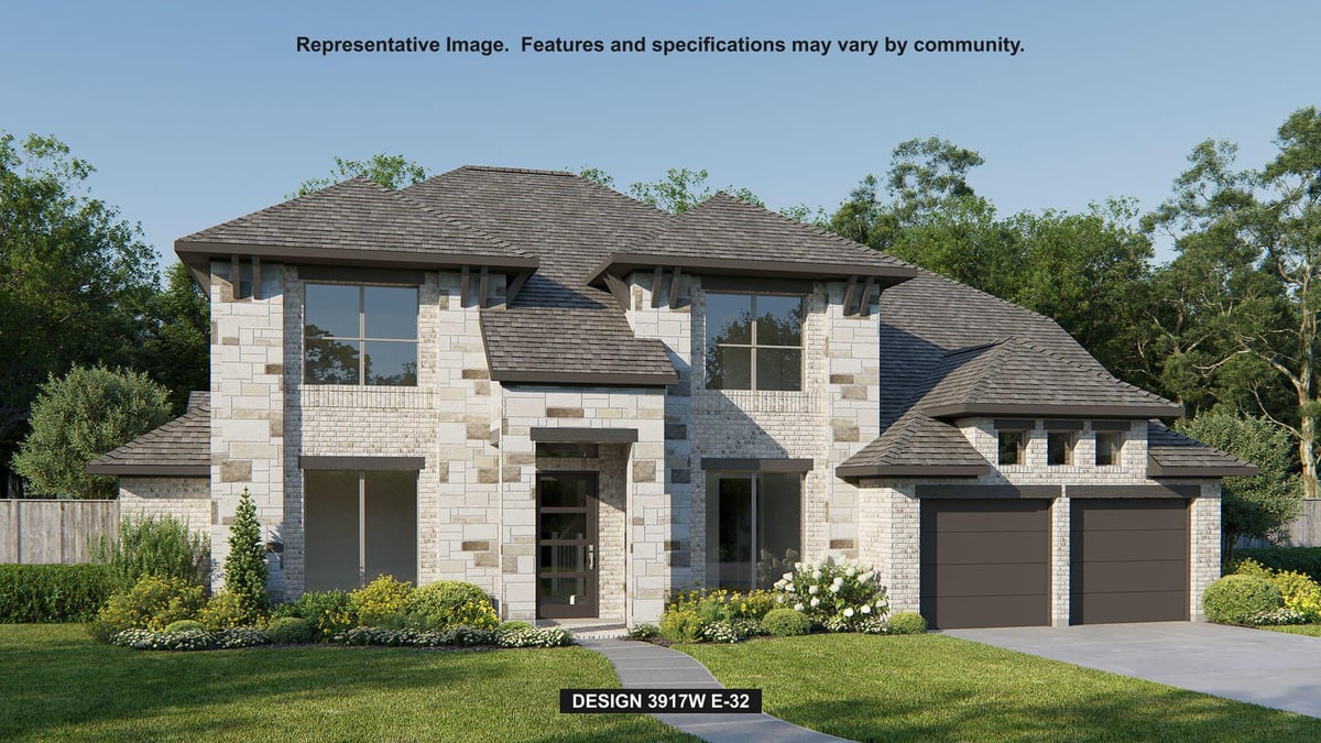 1073 Sunset Hill WAY - front exterior - Luxury home in Parkside on the River West, Georgetown, TX