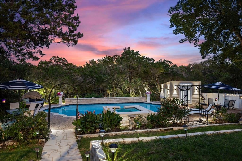 View 10752 Bramblecrest Dr in Canyon Creek Sec 22 10752 Bramblecrest Dr - front exterior - Luxury home in Canyon Creek Sec 22, Austin, TX