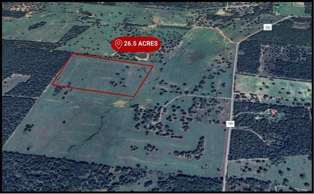 View 1078 Old Pin Oak Rd Unit #Tract 1 in Holderman, Jesse 1078 Old Pin Oak Rd Unit #Tract 1 - front exterior - Luxury lot in Holderman, Jesse, Paige, TX