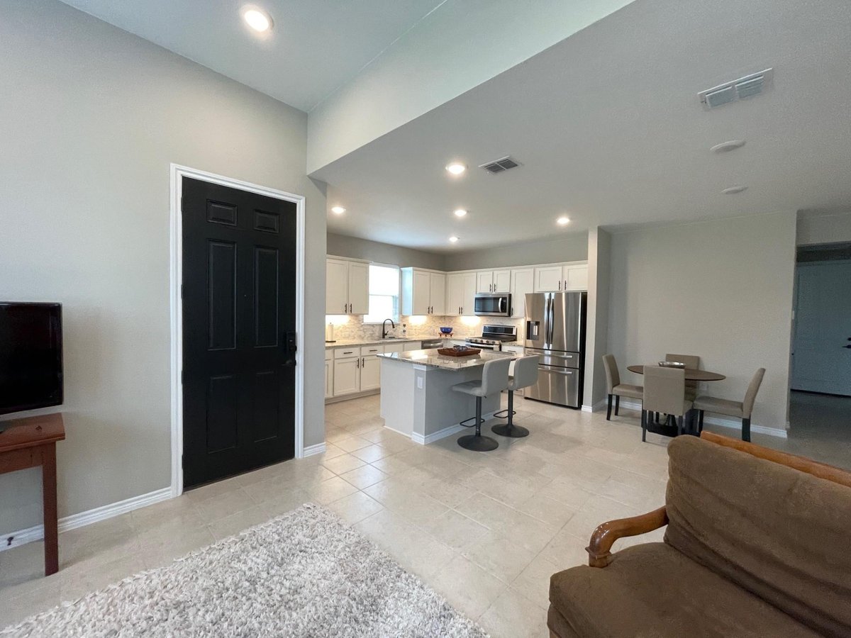 Living area at 108 Harborside Dr Unit #101 - 3 bed 2 bath home