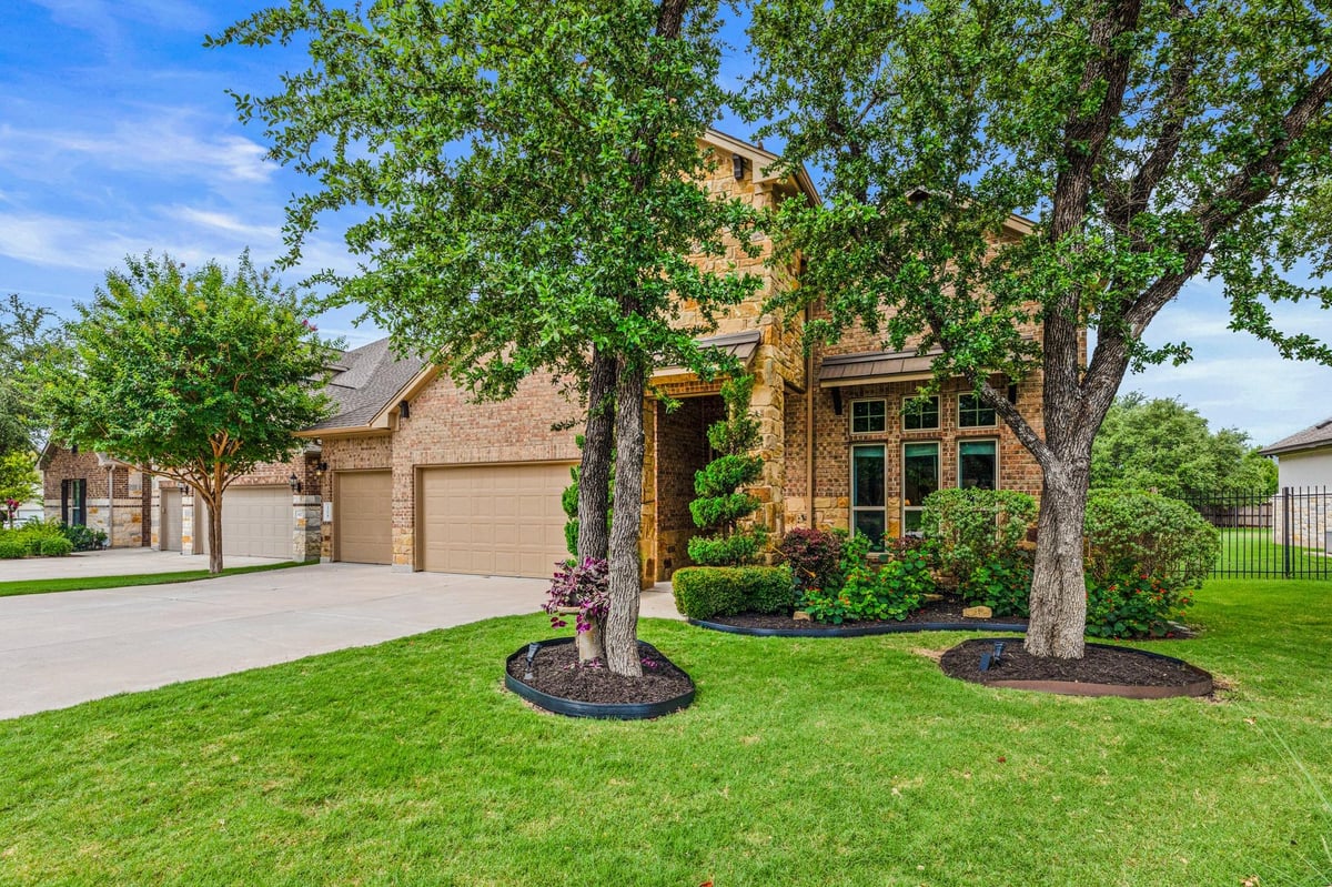 View 108 Redtail LN in Larkspur / Caughfield 108 Redtail LN - front exterior - Luxury home in Larkspur / Caughfield, Leander, TX