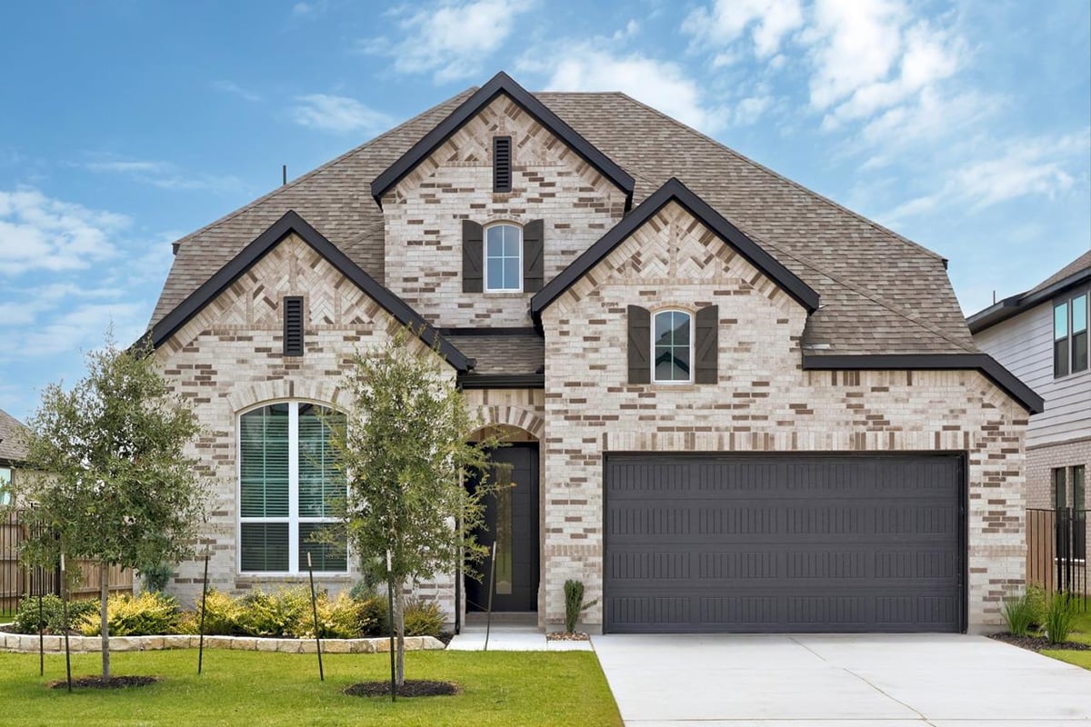 View 108 Ribera DR in Santa Rita Ranch 108 Ribera DR - front exterior - Luxury home in Santa Rita Ranch, Liberty Hill, TX