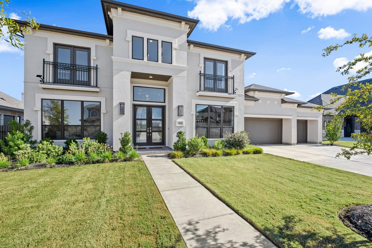 View 108 Rosetta Loop in Santa Rita Ranch Ph 1 Sec 14 108 Rosetta Loop - front exterior - Luxury home in Santa Rita Ranch Ph 1 Sec 14, Liberty Hill, TX