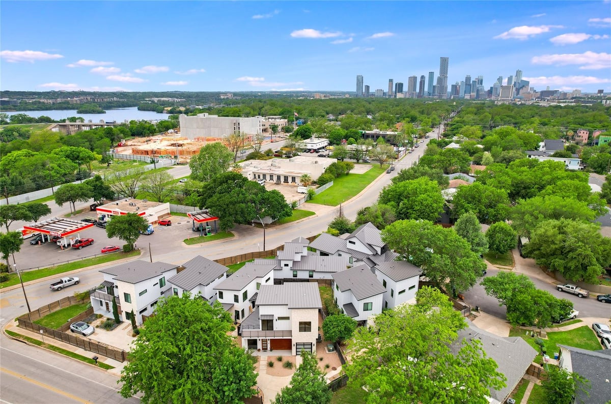 View 108 Tillery St Unit #1 in Tillery Square Sub 108 Tillery St Unit #1 - front exterior - Luxury home in Tillery Square Sub, Austin, TX
