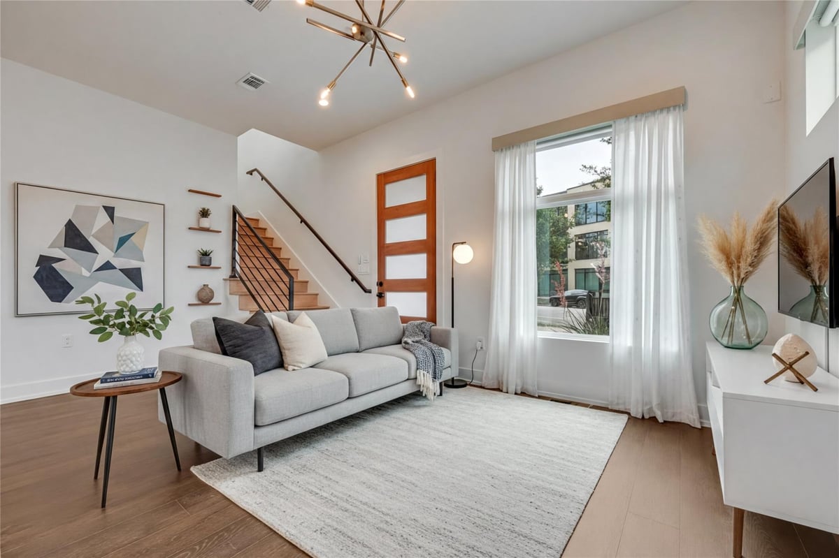 Primary bedroom at 108 Tillery St Unit #1 - 4 bed 3 bath home