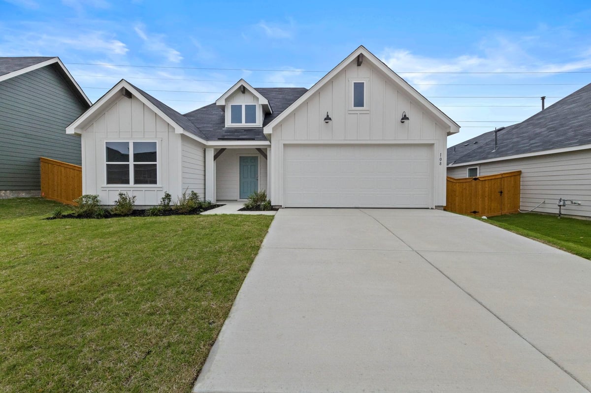 View 108 Wagner Way in TRACE 108 Wagner Way - front exterior - Luxury home in TRACE, San Marcos, TX