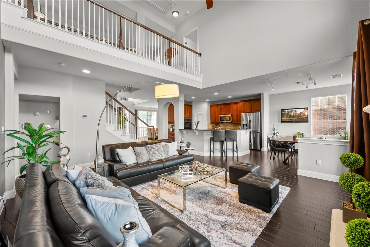 Living area at 108 Whitley Dr - 4 bed 3 bath home