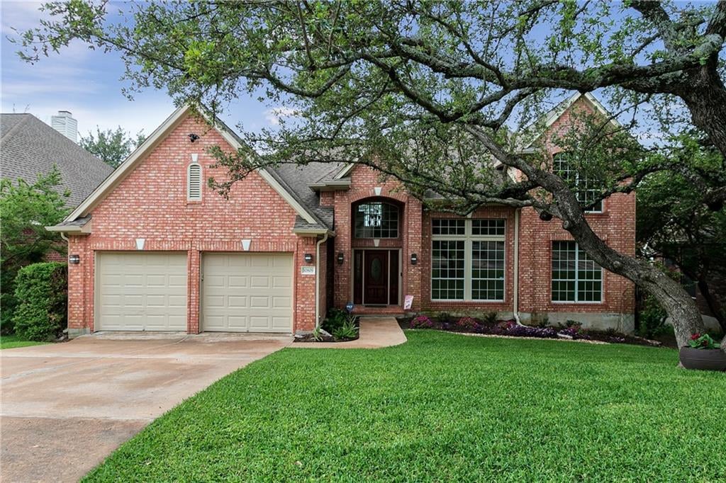 View 10809 YORKTOWN Trl in CANYON CREEK 10809 YORKTOWN Trl - front exterior - Luxury home in CANYON CREEK, Austin, TX