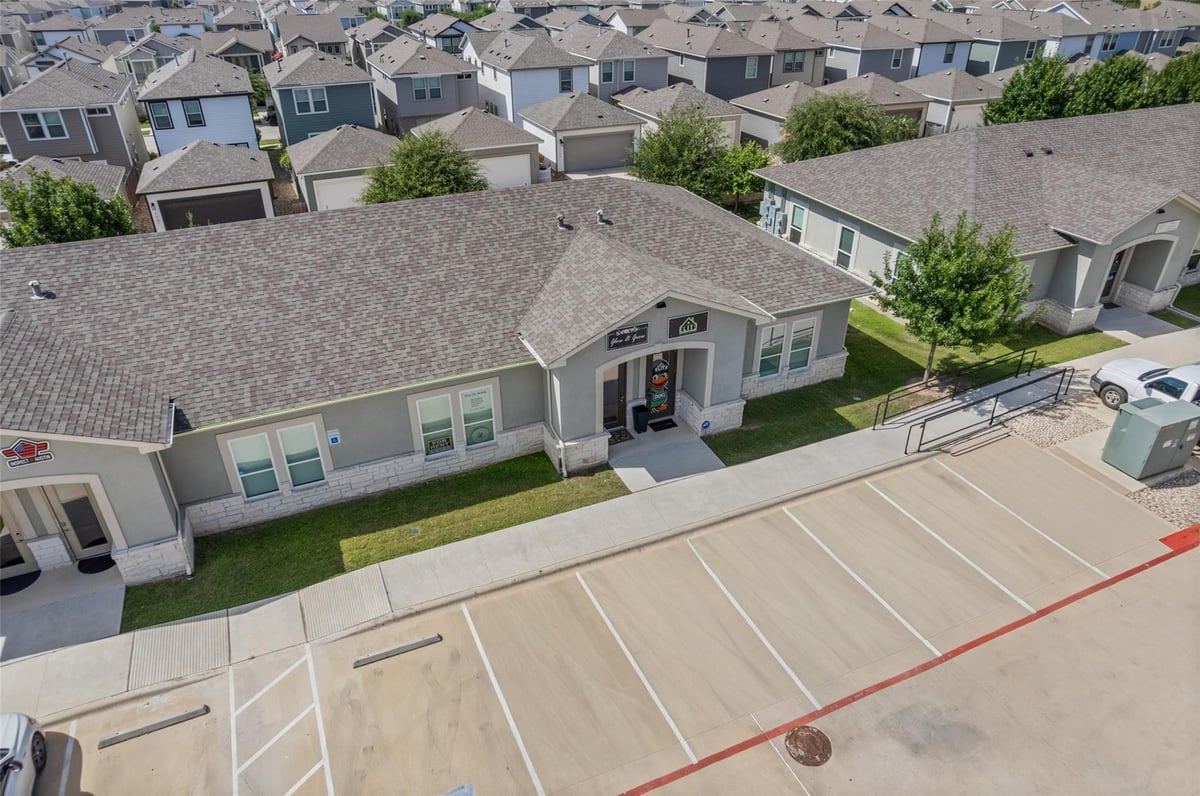 View 10824 E Crystal Falls Pkwy Unit #506 in CRYSTAL FALLS ARBOR CONDO 10824 E Crystal Falls Pkwy Unit #506 - front exterior - Luxury home in CRYSTAL FALLS ARBOR CONDO, Leander, TX