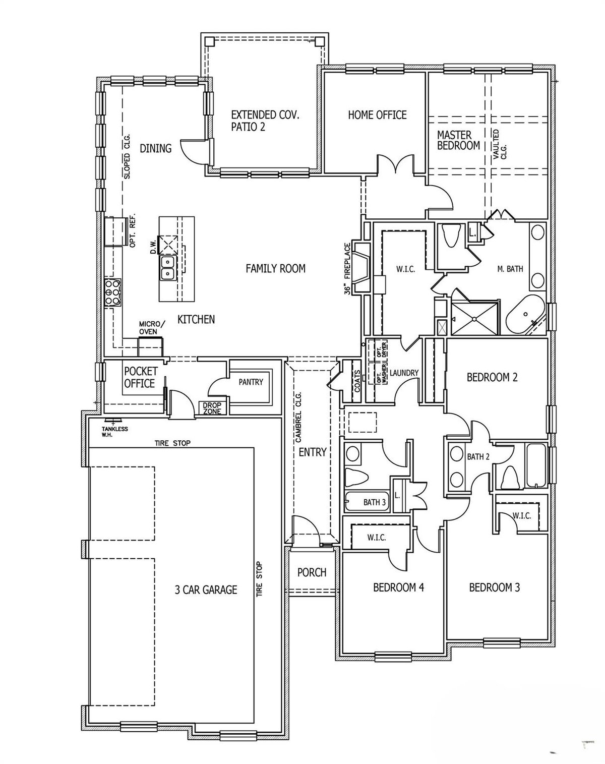 Living area at 109 Booted Eagle Claw Cv - 4 bed 3 bath home