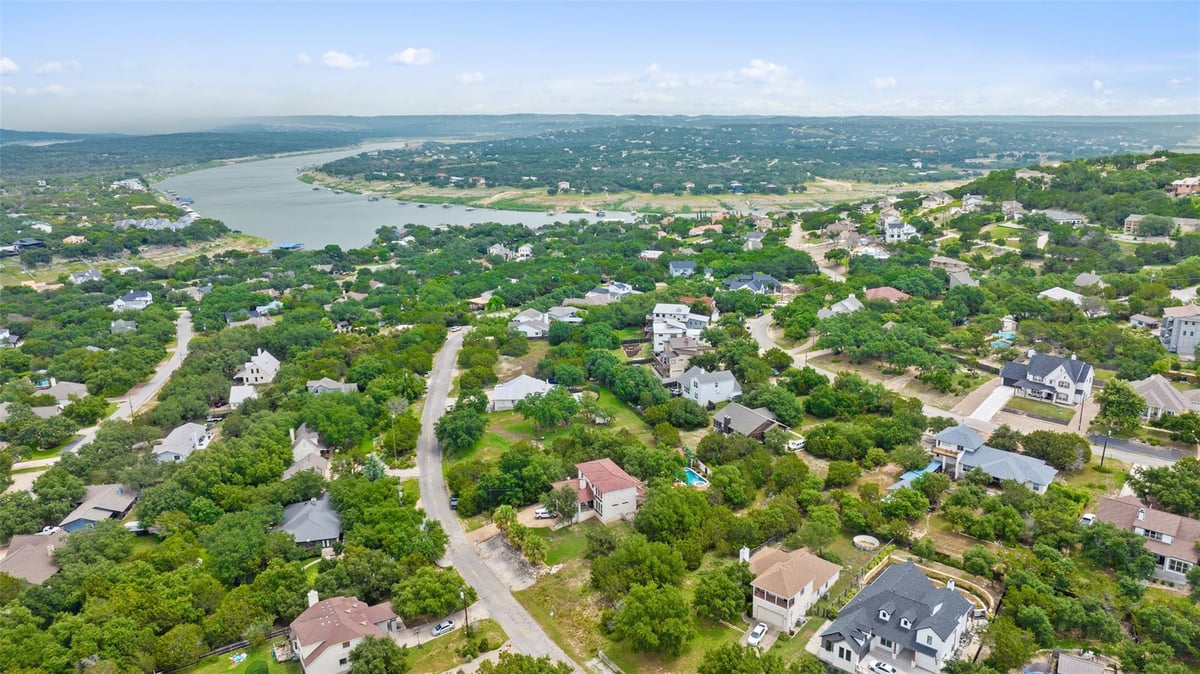 View 109 Cowal Dr N in Briarcliff Inc Sec 15 109 Cowal Dr N - front exterior - Luxury lot in Briarcliff Inc Sec 15, Spicewood, TX