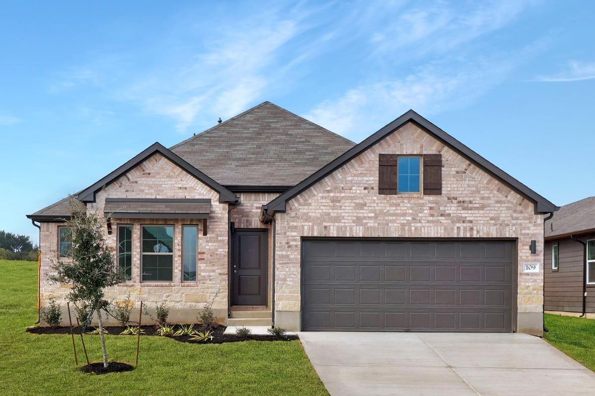 View 109 Divisadero DR in Prairie Winds 109 Divisadero DR - front exterior - Luxury home in Prairie Winds, Hutto, TX