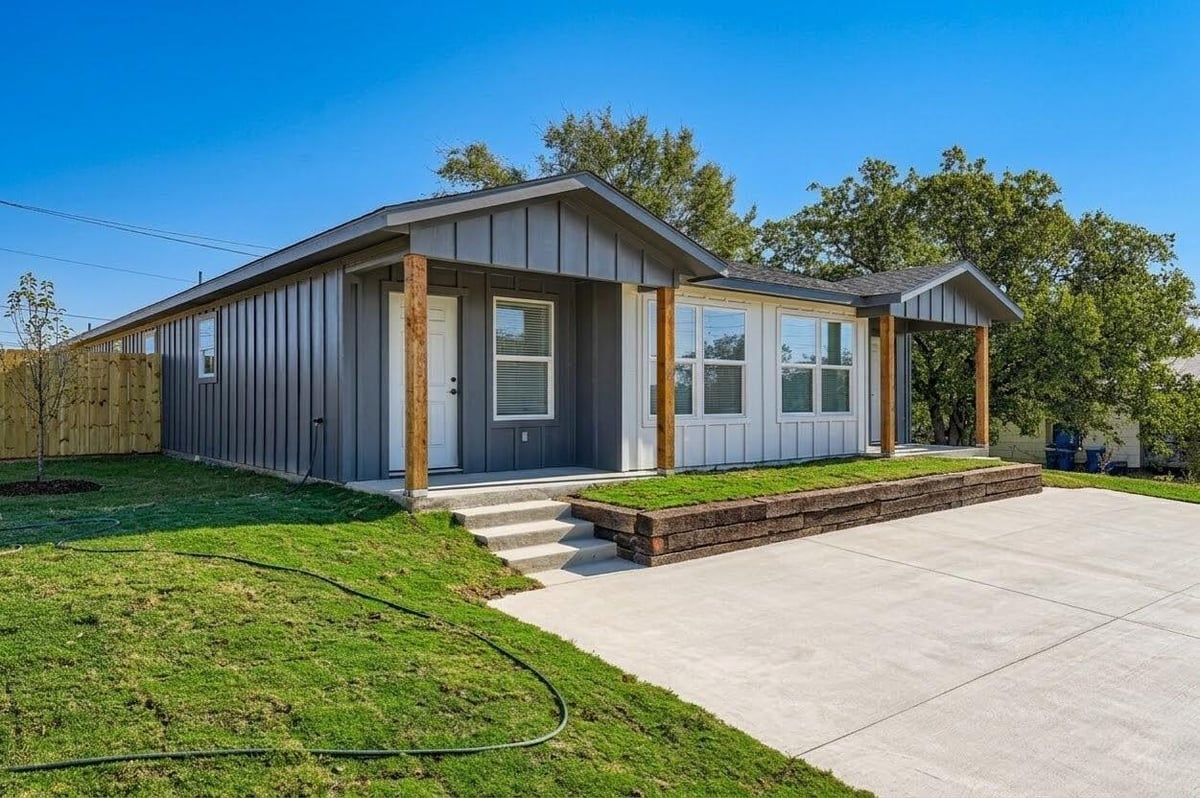 View 109 Fisher RD Unit #A & B in Mp Estate 109 Fisher RD Unit #A & B - front exterior - Luxury home in Mp Estate, Elgin, TX