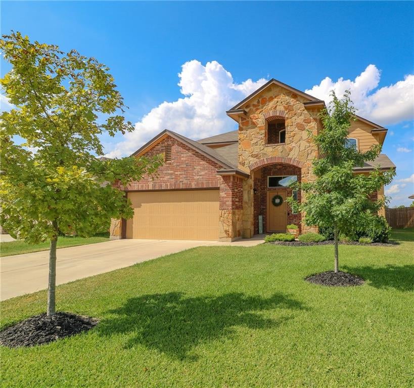 View 109 Hondo Gap LN 109 Hondo Gap LN - front exterior - Luxury home in Jarrell, TX