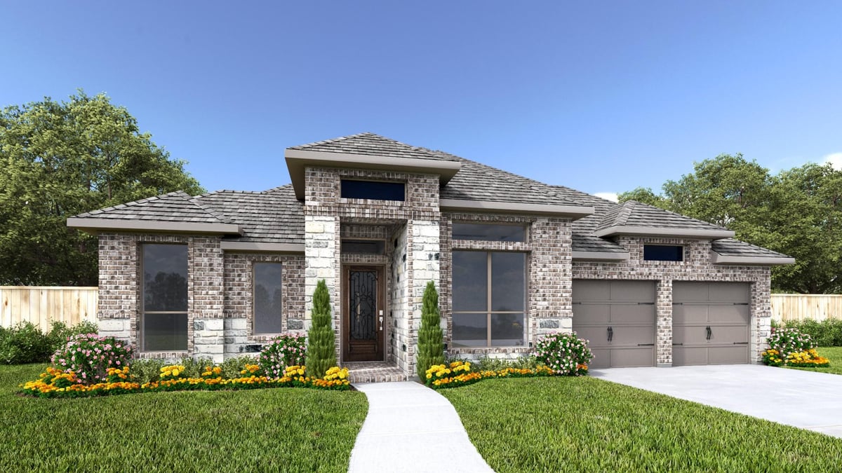 View 109 North River Way in Lariat 109 North River Way - front exterior - Luxury home in Lariat, Liberty Hill, TX