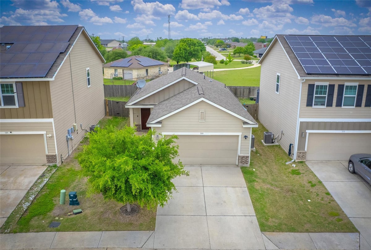 View 109 Rainey Dr in Sonterra 2 Condo 109 Rainey Dr - front exterior - Luxury home in Sonterra 2 Condo, Jarrell, TX