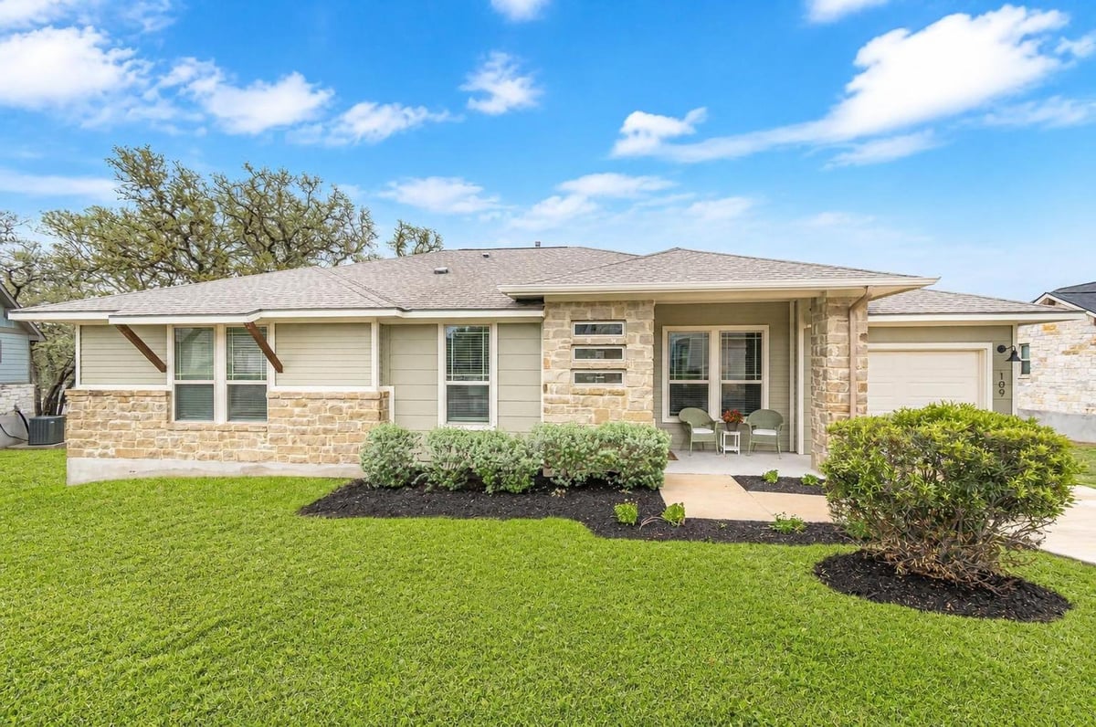 View 109 Sandbar DR Unit #137 in Kissing Tree 109 Sandbar DR Unit #137 - front exterior - Luxury home in Kissing Tree, San Marcos, TX