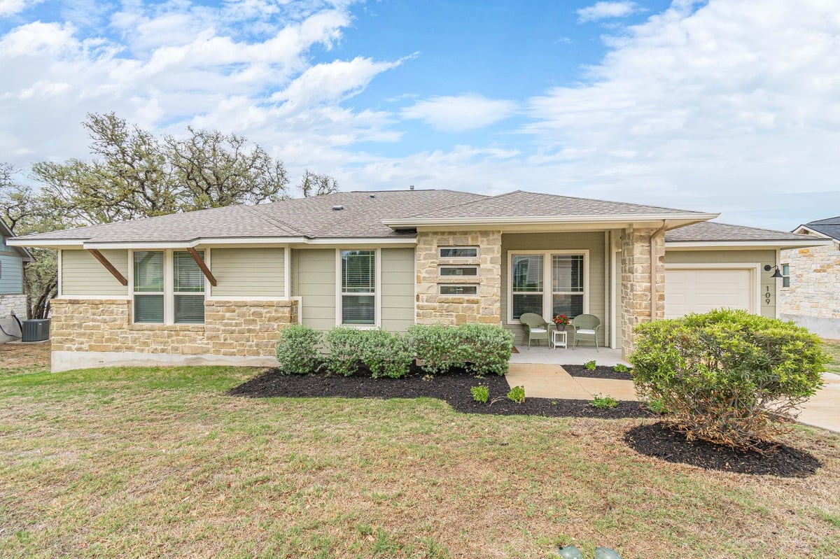 View 109 Sandbar Dr Unit #137 in Kissing Tree 109 Sandbar Dr Unit #137 - front exterior - Luxury home in Kissing Tree, San Marcos, TX