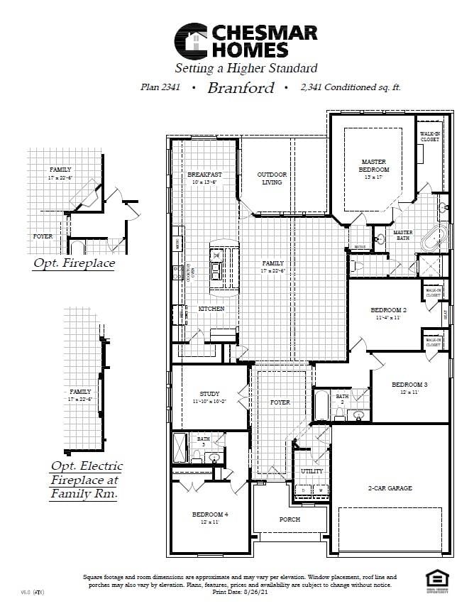 Living area at 109 Sandrock Trl - 4 bed 3 bath home