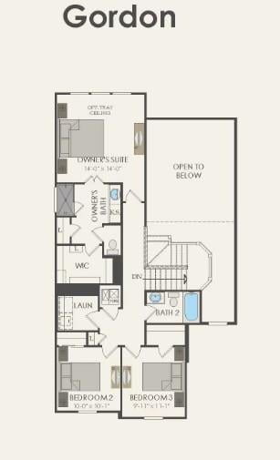 Primary bedroom at 109 Ventura Dr - 3 bed 2 bath home