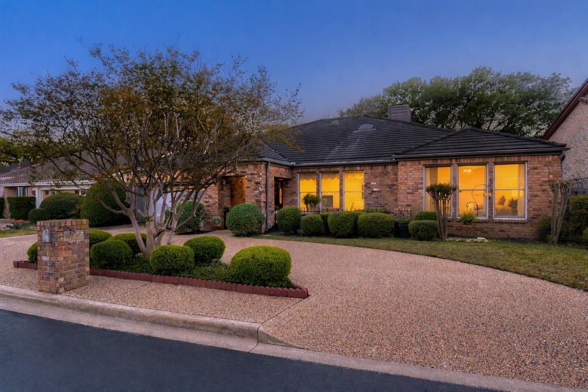 View 10904 Legends Ln in Legends Lane At Onion Creek 10904 Legends Ln - front exterior - Luxury home in Legends Lane At Onion Creek, Austin, TX