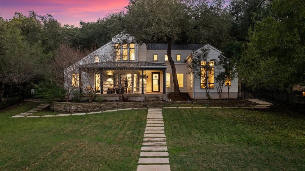 10908 River Terrace Cir - front exterior - Luxury home in Panorama Ranch Sec 01, Austin, TX