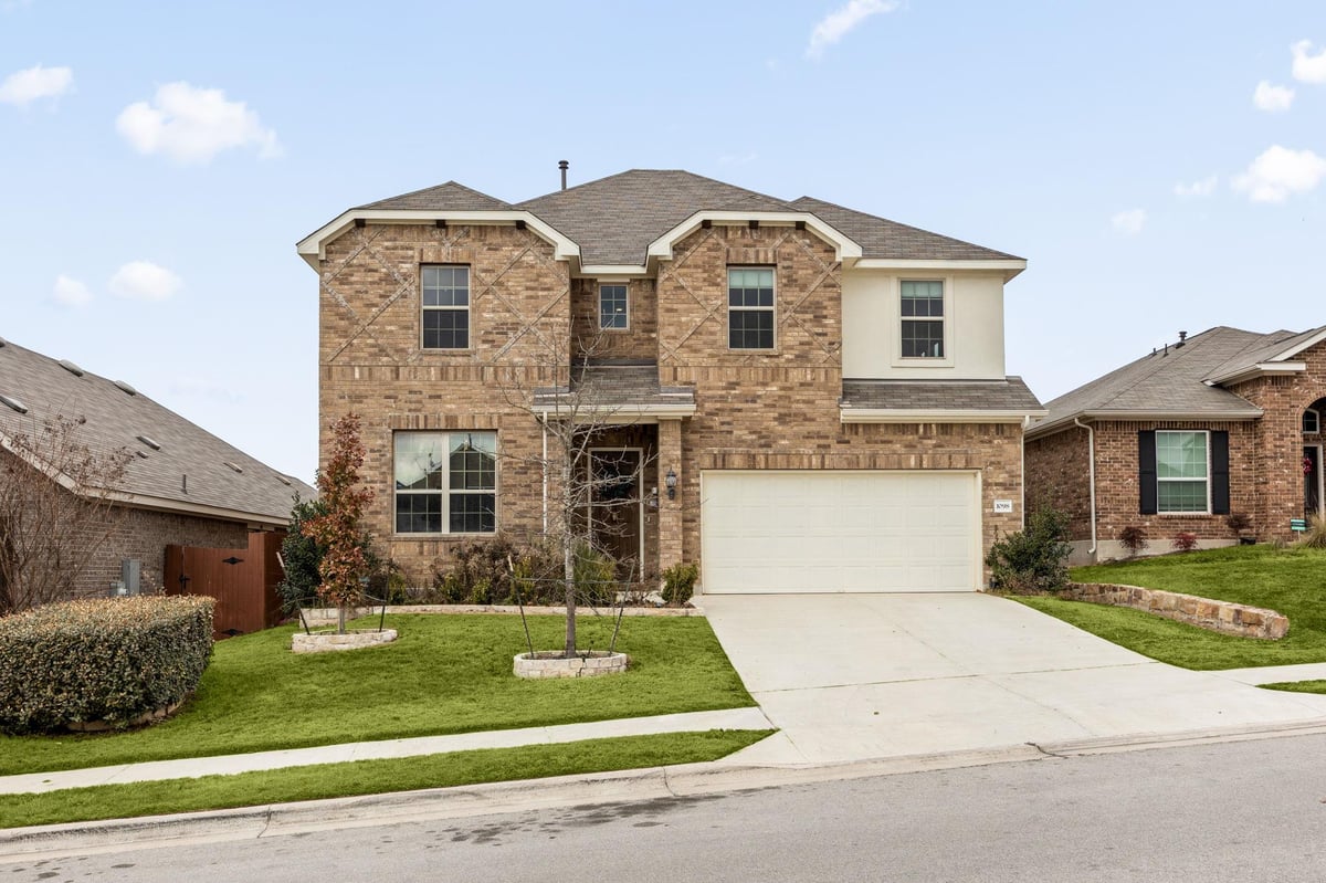 View 1098 Cherrystone Loop in Sunfield Ph Three Sec Five B 1098 Cherrystone Loop - front exterior - Luxury home in Sunfield Ph Three Sec Five B, Buda, TX