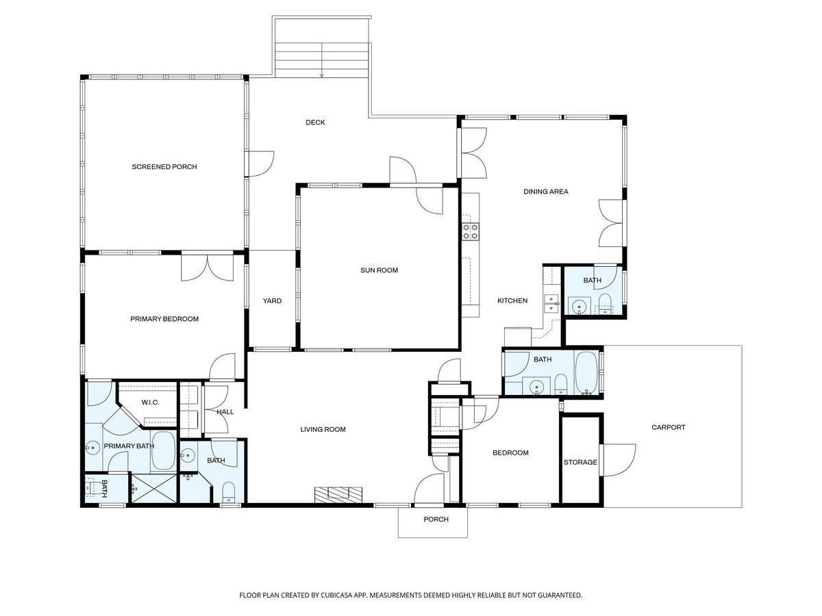 Living area at 110 Bluebonnet Cir - 3 bed 3 bath home
