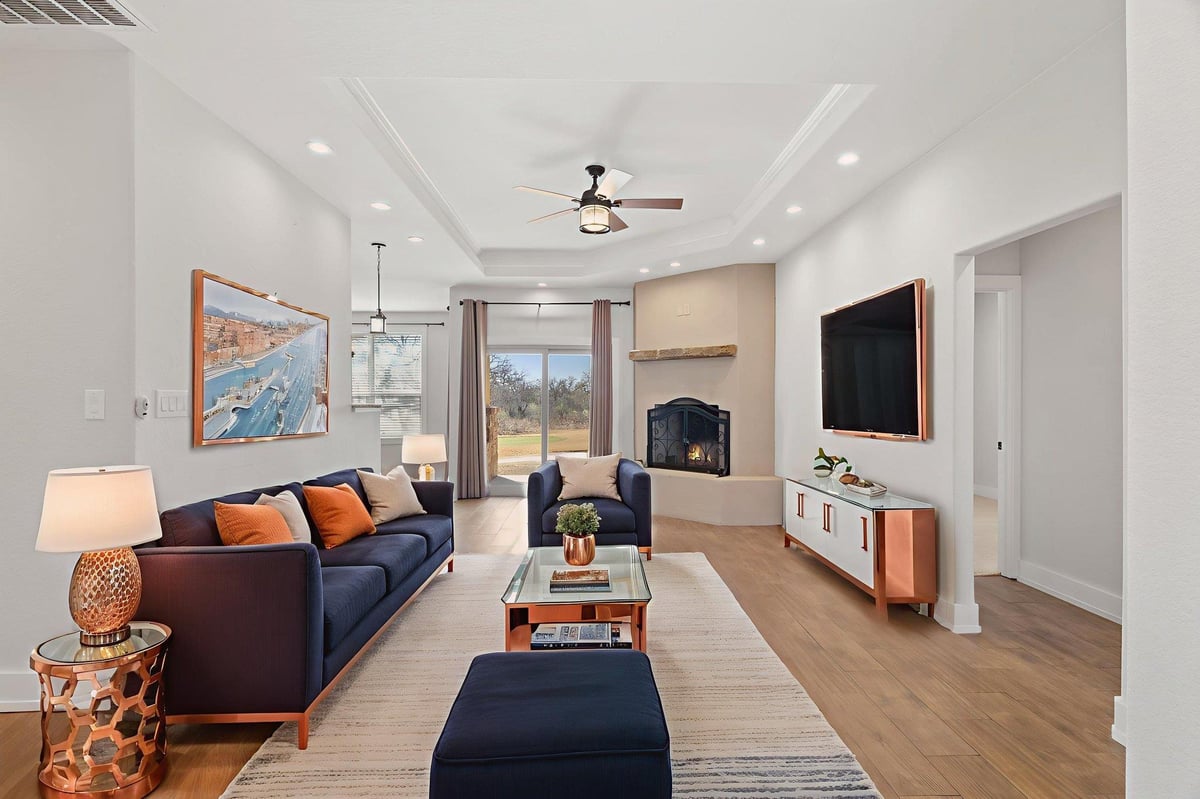 Primary bedroom at 110 Chaumont St - 3 bed 2 bath home