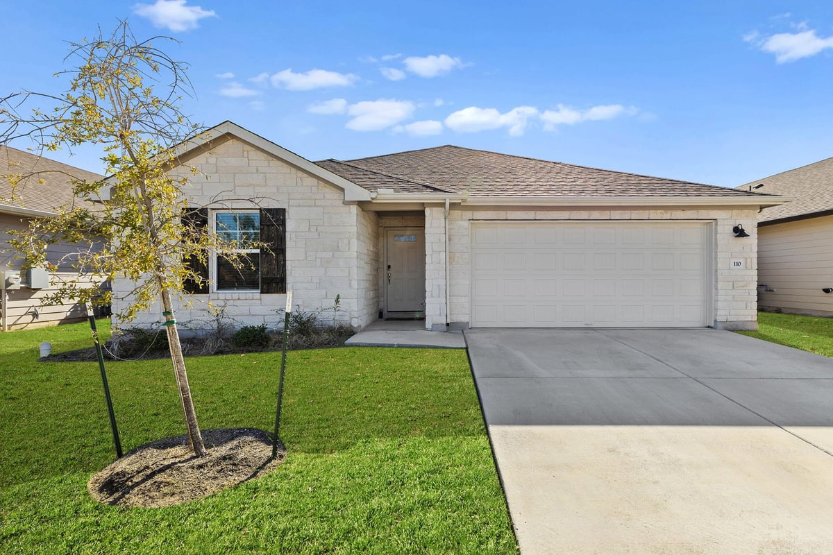 View 110 Greenspire Downs Dr in Durango Farms 110 Greenspire Downs Dr - front exterior - Luxury home in Durango Farms, Hutto, TX
