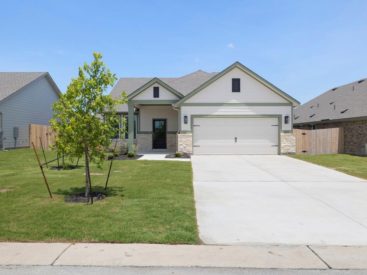 View 110 Mathew ST in Grande Estates 110 Mathew ST - front exterior - Luxury home in Grande Estates, Bertram, TX