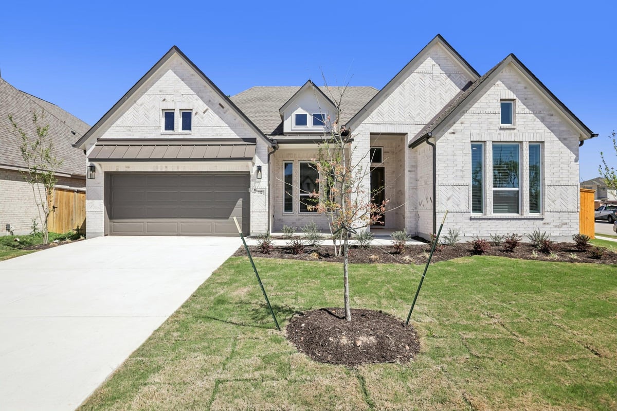 View 110 Seaside Sparrow Way in 6 Creeks 110 Seaside Sparrow Way - front exterior - Luxury home in 6 Creeks, Kyle, TX