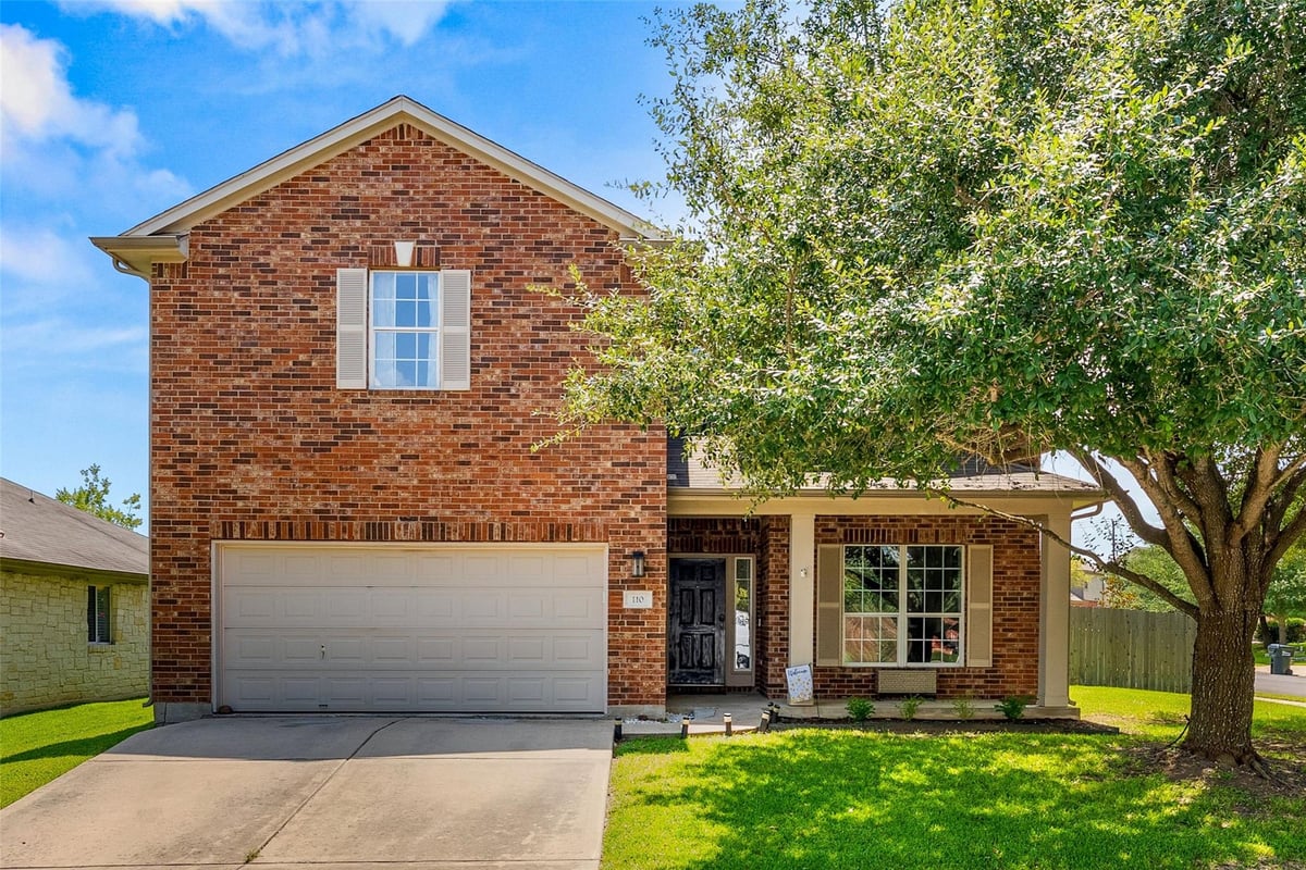 View 110 Stone Crest BLVD in Stoneridge Sec 2 110 Stone Crest BLVD - front exterior - Luxury home in Stoneridge Sec 2, Buda, TX