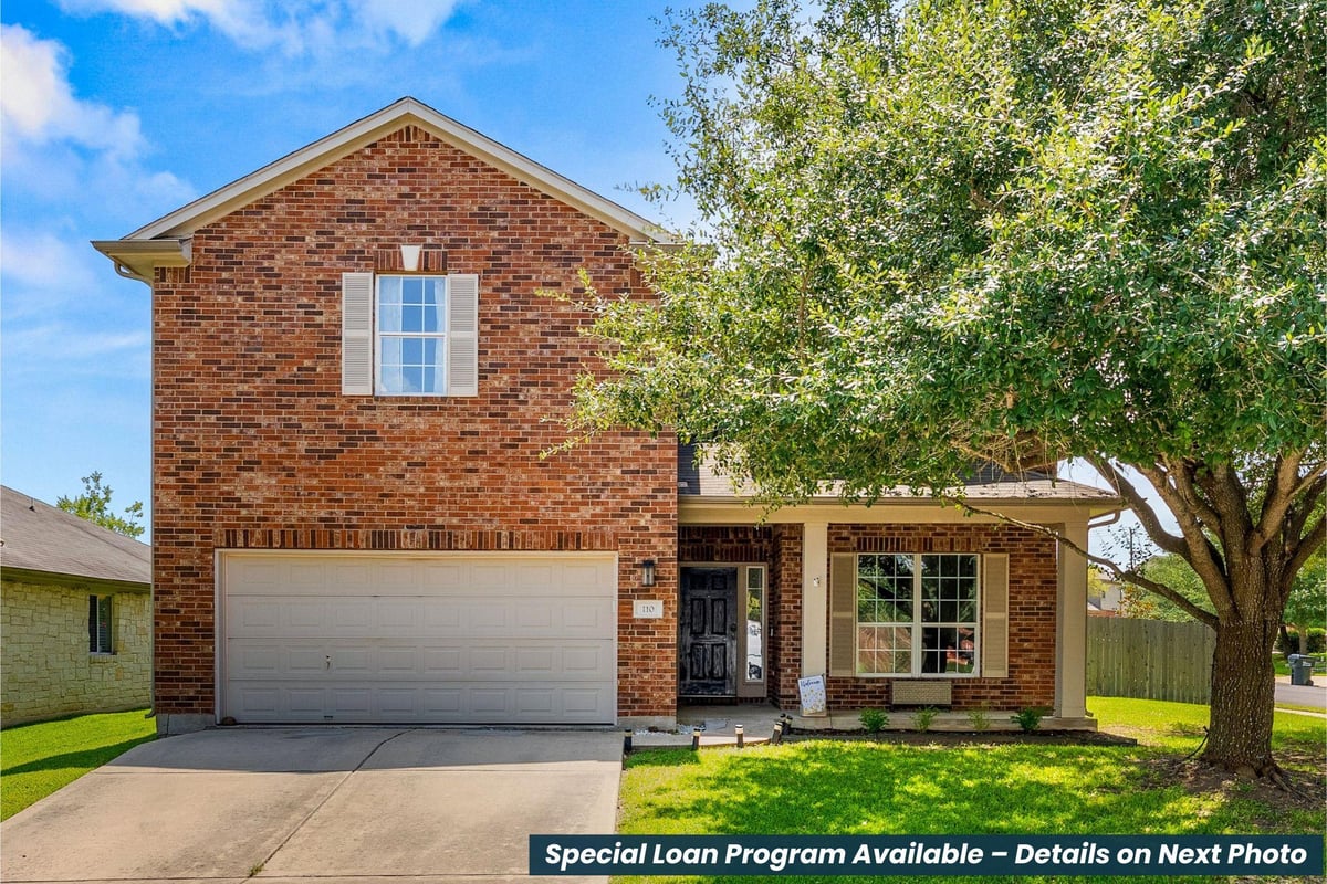 View 110 Stone Crest Blvd in Stoneridge Sec 2 110 Stone Crest Blvd - front exterior - Luxury home in Stoneridge Sec 2, Buda, TX