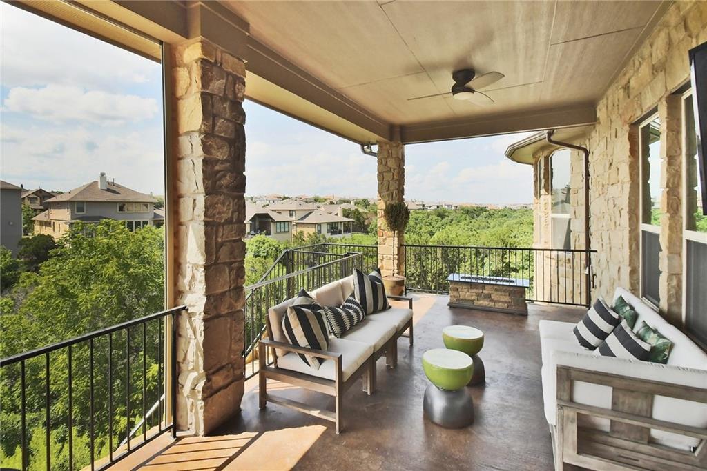 View 110 Waverly Spire Ct in Rough Hollow 110 Waverly Spire Ct - front exterior - Luxury home in Rough Hollow, Austin, TX