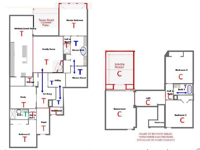 Primary bedroom at 1100 Sonata Pl - 4 bed 4 bath home